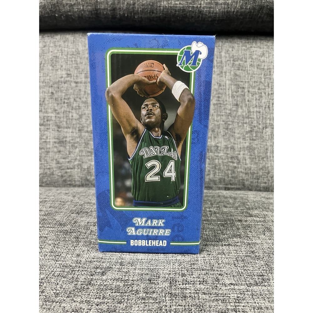 Dallas Mavericks Mark Aguirre 24 Legends Bobblehead Basketball Sports New Sealed